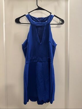 Charlotte Russe Romper Royal Blue